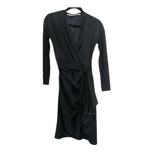 Maison LaviniaTurra long sleeve black dress 42